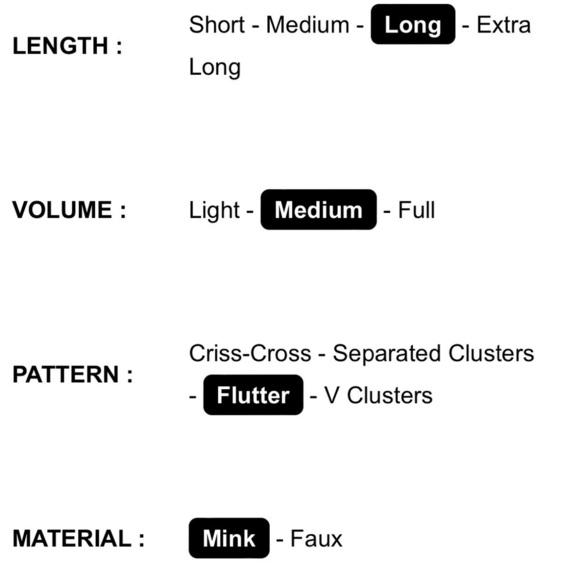 LAVAA Beauty 3D Mink Lashes Kit FLIRTY w/ Adhesive & Gold Applicator Tool | NEW - Picture 8 of 11